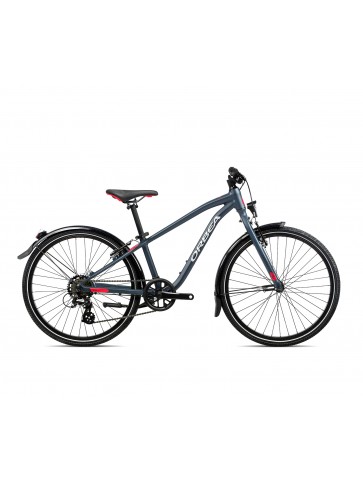 Bicicleta copii Orbea MX 24 Park - albastru-rosu